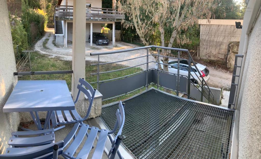 Domene Studio Terrasse Parking Exterior photo